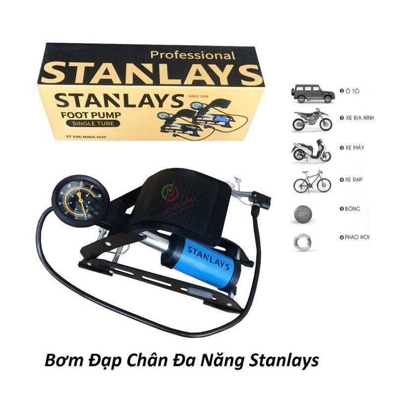 Bơm đạp 1 ống stanlays