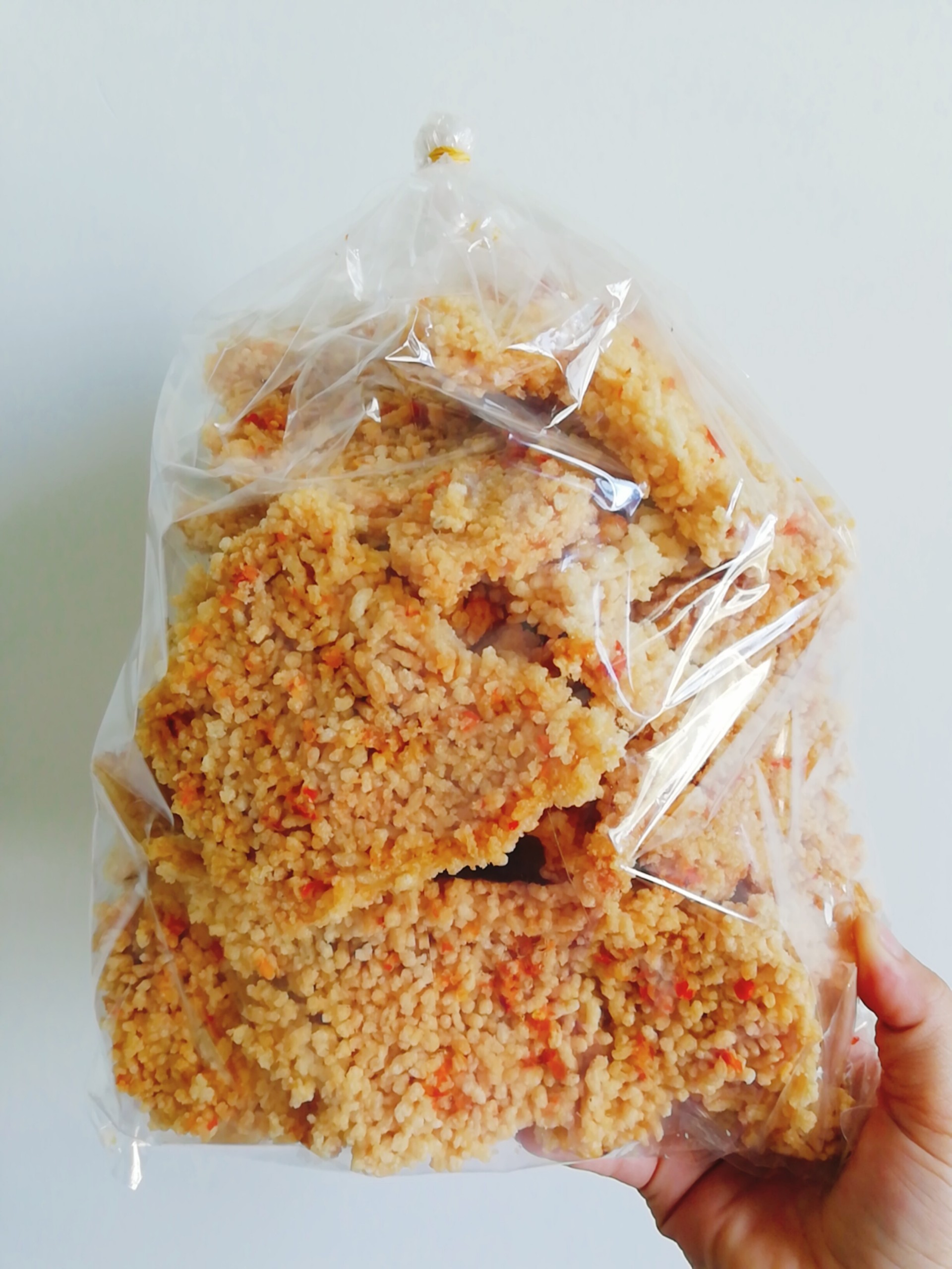 Cơm cháy mắm tỏi Bình Định, túi 500gr