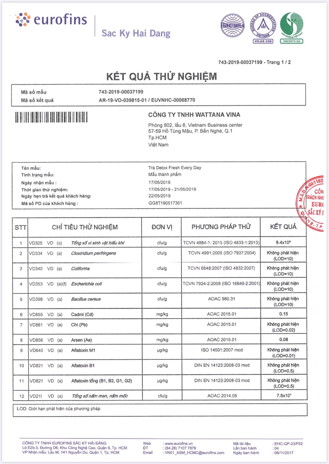 Trà hoa Go Detox Fresh Every Day