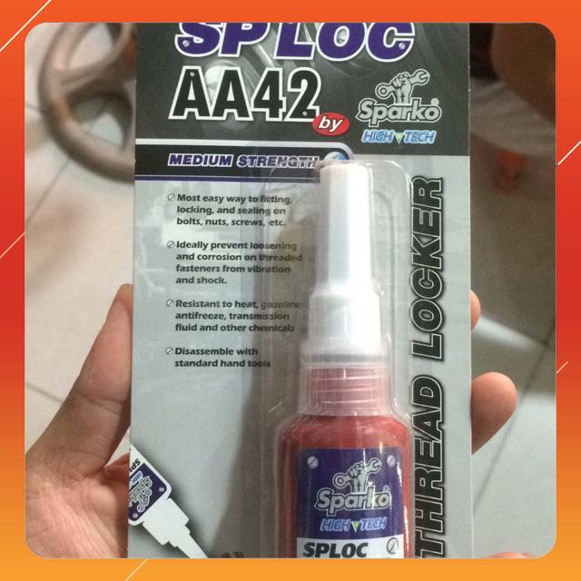 Keo khóa ren ốc , định vị bạc đạn ,cố định ren ốc hiệu Sparko