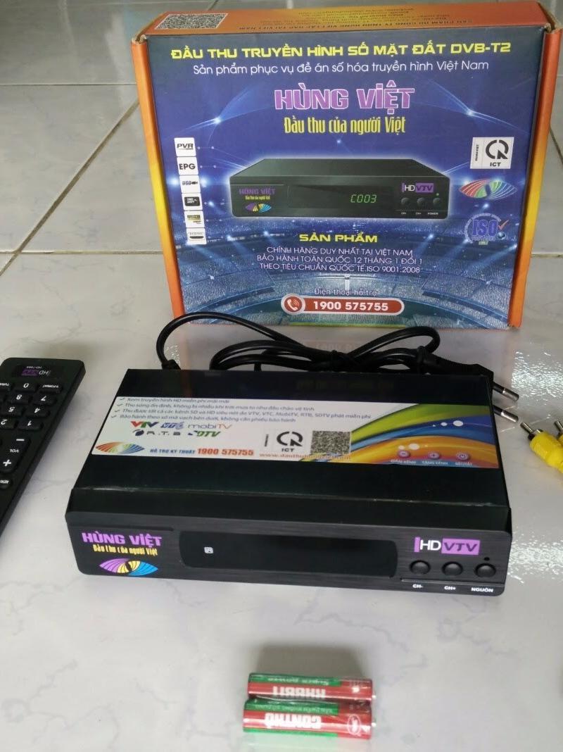 [HCM]Remote điều khiển đầu thu Hùng Việt