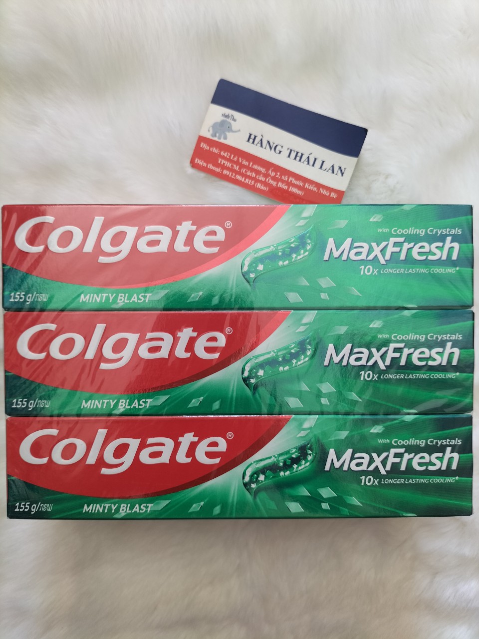 Kem đánh răng Colgate Max Fresh Thái Lan 155g