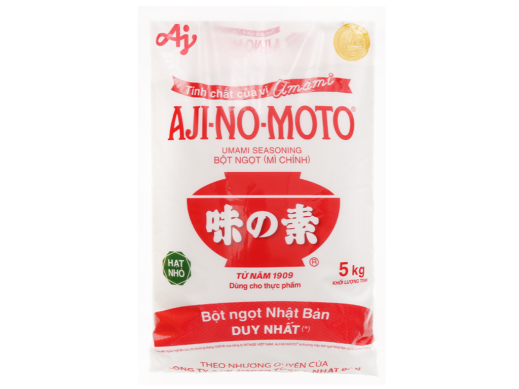 Bột ngọt Ajinomoto 5kg hạt nhỏ (hàng bao chất lượng)