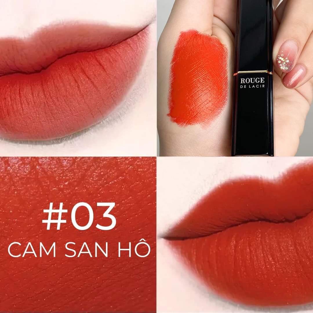 (CHÍNH HÃNG) Son tươi không chì- Rouge de lacir