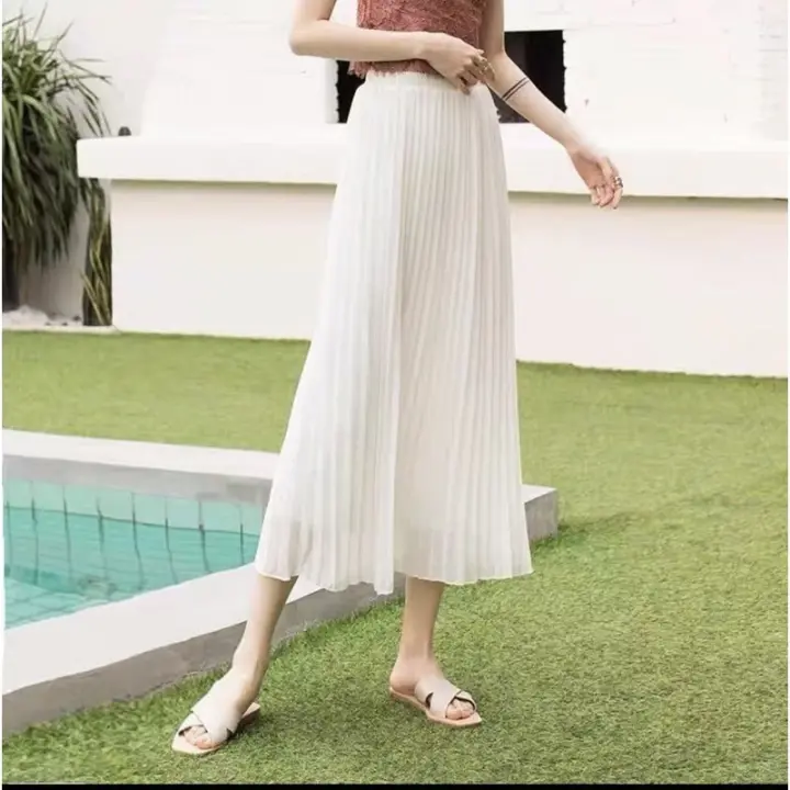 [Bán giá lẻ bằng sỉ] Chân váy xếp ly dáng dài siêu đẹp (hình thật + video)
