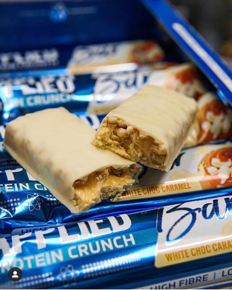 Bánh Whey Protein Bar - Applied Nutrition Applied bar protein crunch (Hộp 12 thanh)
