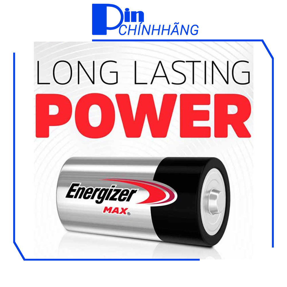 Bộ 2 pin đại D Energizer E95 Alkaline chống chảy nước
