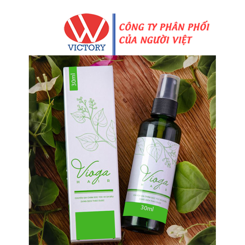 Chai xịt tóc Vioga Hair - Phục hồi, ngăn ngừa tóc xơ và rụng tóc – chai 30ml - Victory Pharmacy giá rẻ
