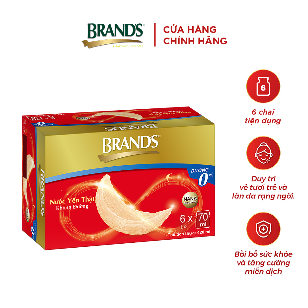 [2-Hour Delivery] Brand's Real Bird's Nest Drink Without Sugar