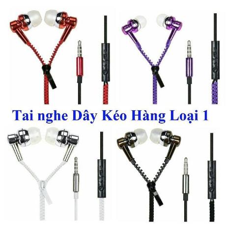 Tai nghe kéo khóa