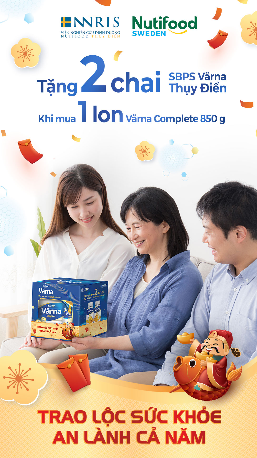 Sữa Bột Varna Complete Lon 237ml
