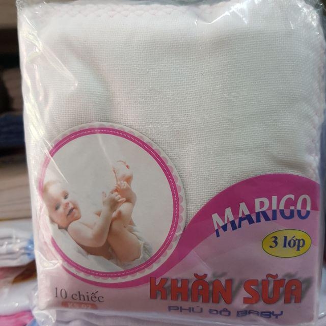 10 chiếc khăn sữa xuất nhật 2/3 lớp loại cao cấp
