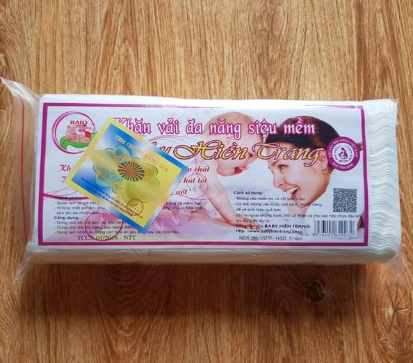 Khăn vải khô đa năng mềm 240 tờ