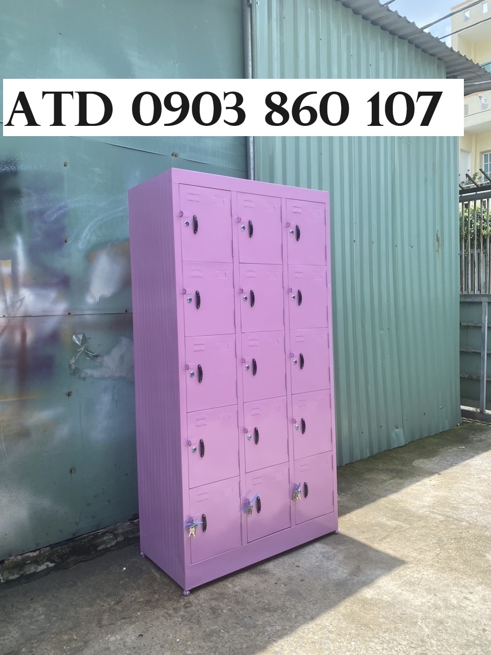 Tủ locker sắt giá rẻ có khóa- tủ đựng đồ dùng nhân viên