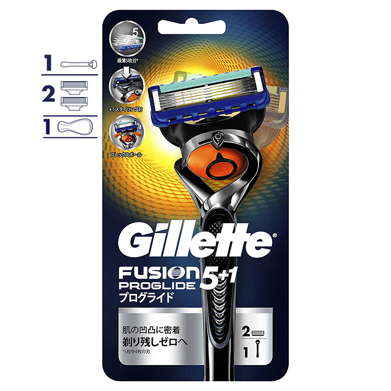 Dao cạo râu 5 lưỡi kép Gillette Fusion 5+1 Proglide Nhật Bản giá rẻ