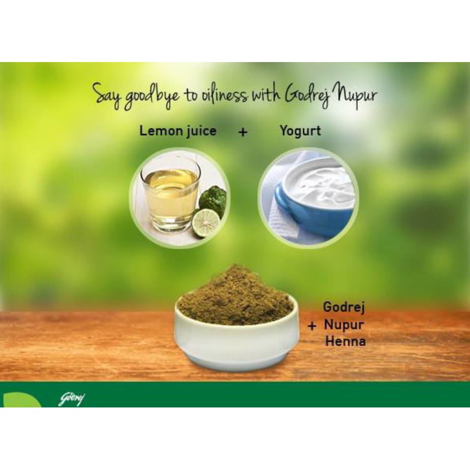 Bột henna nguyên chất khusboo Ấn Độ 450g