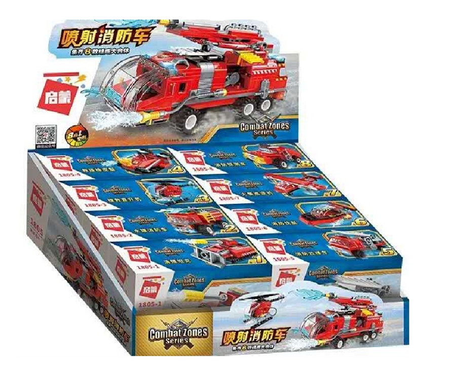LEGO 8 MÓN 1805 MÔ HÌNH XE CỨU HỎA