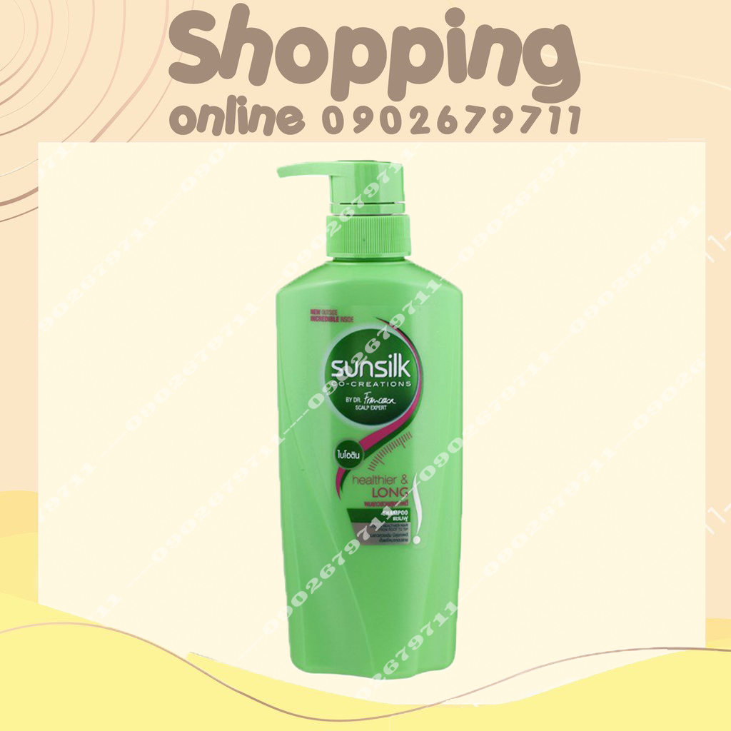 Dầu gội - Dầu xả Sunsilk Co-creations Thái Lan