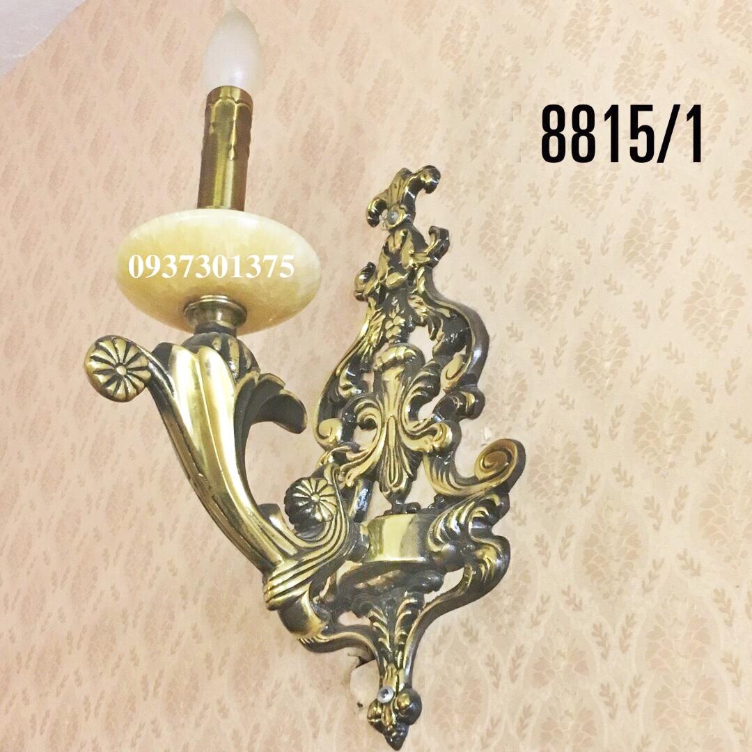 Đèn Tường Nến Đồng Đá T8815/1