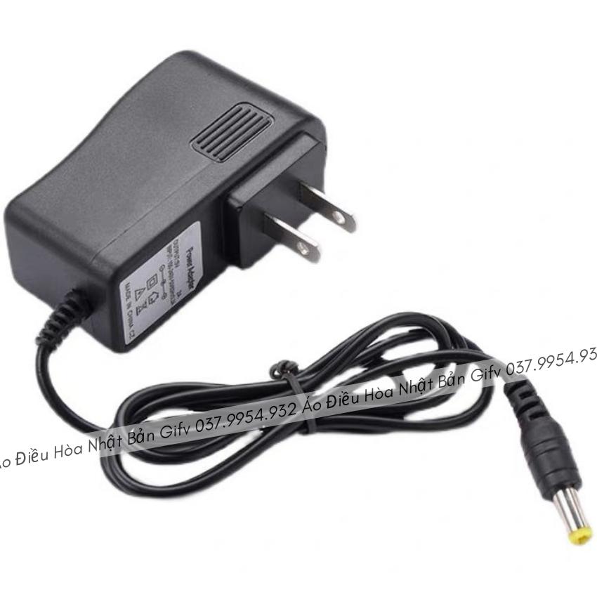 Cục Sạc Pin Áo Điều Hòa Chân Cắm Tròn, Phụ Kiện Áo Điều Hòa Nhật Bản ...