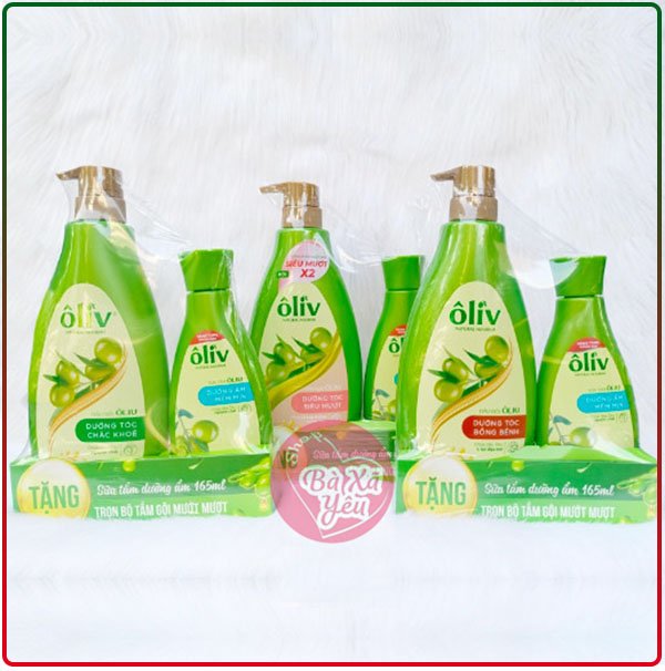 Dầu gội ôliu oliv 650ml tặng kèm sữa tắm 250ml