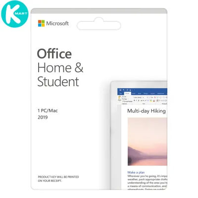 Phần mềm Microsoft Office Home and Student 2019 English APAC EM Medialess P6 (79G-05143) - Hàng Chính Hãng