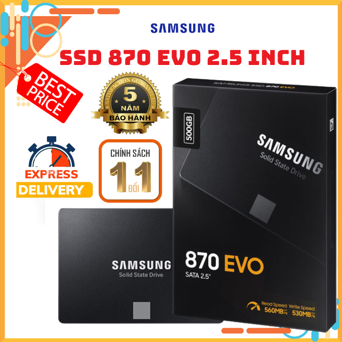  c ng ssd samsung 870 evo 500gb 2 5 inch sata iii mixasale