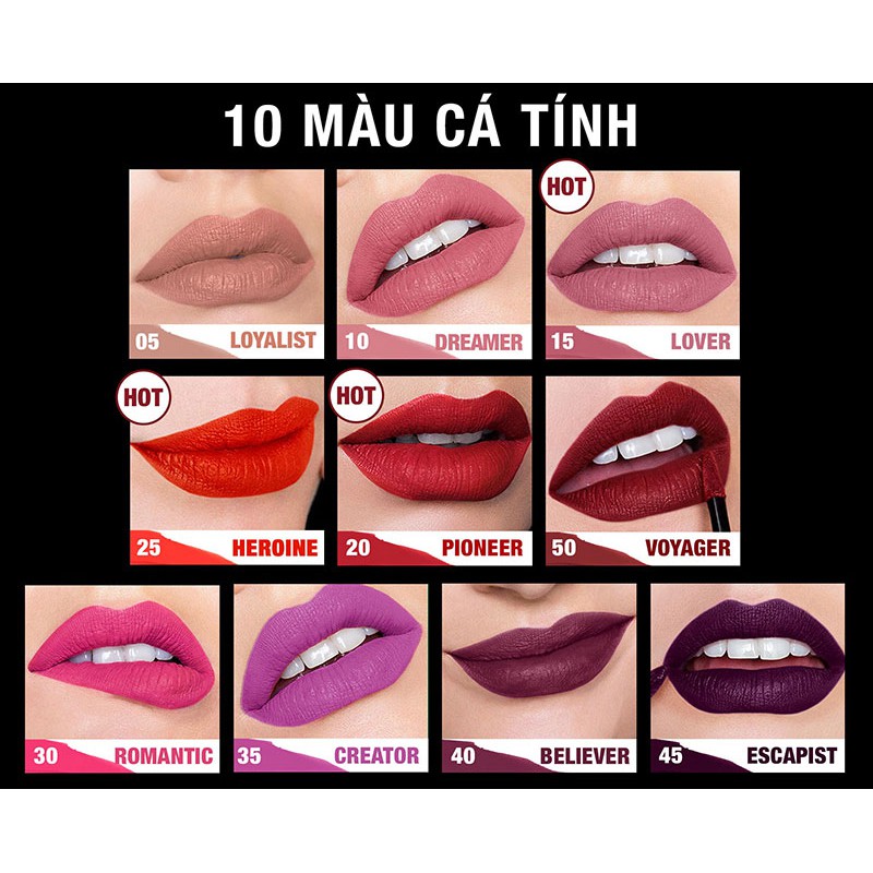 Son Kem Lì Maybelline Super Stay Matte Ink 5ml (Tông màu rực rỡ)