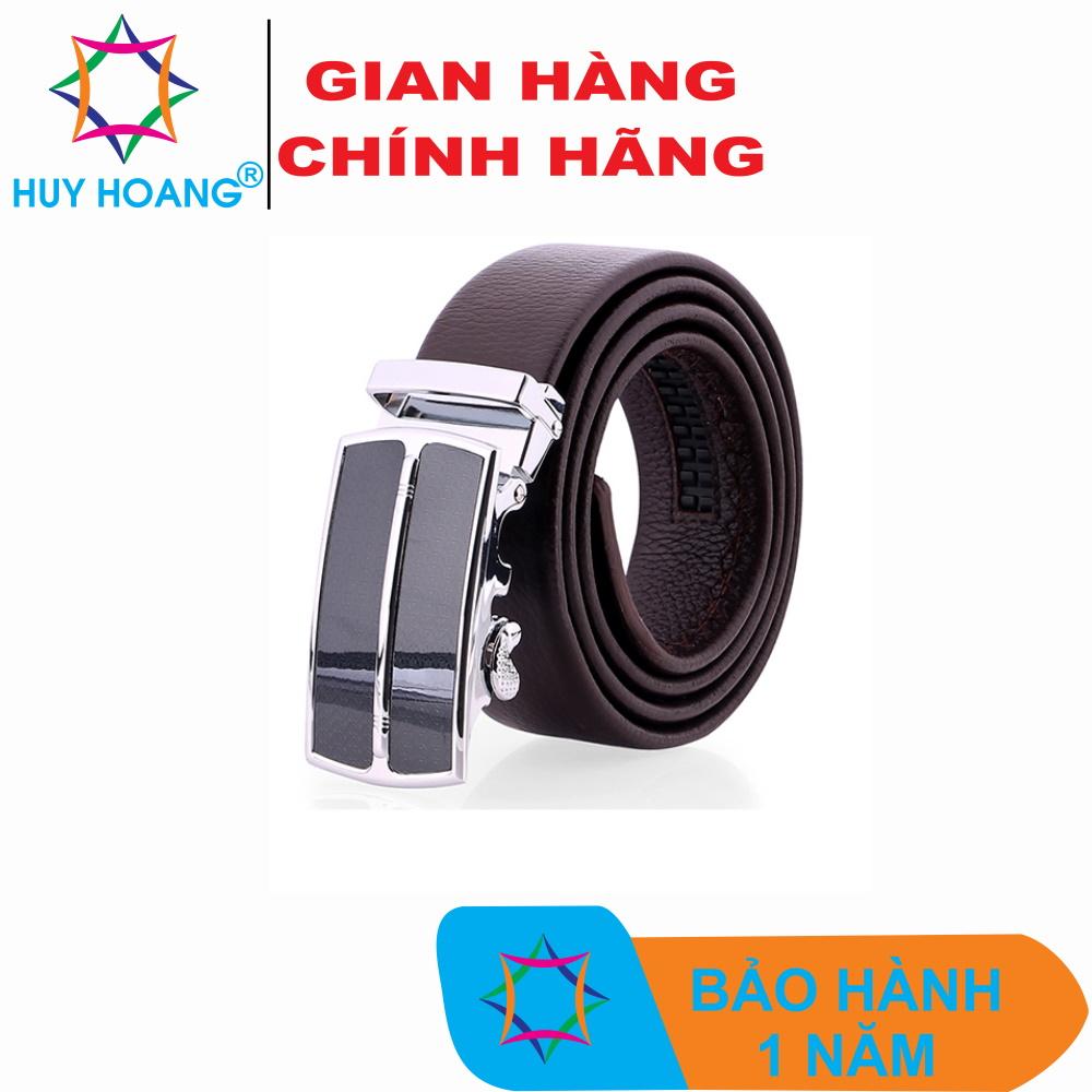 Thắt lưng nam da bò vip màu nâu hq4136