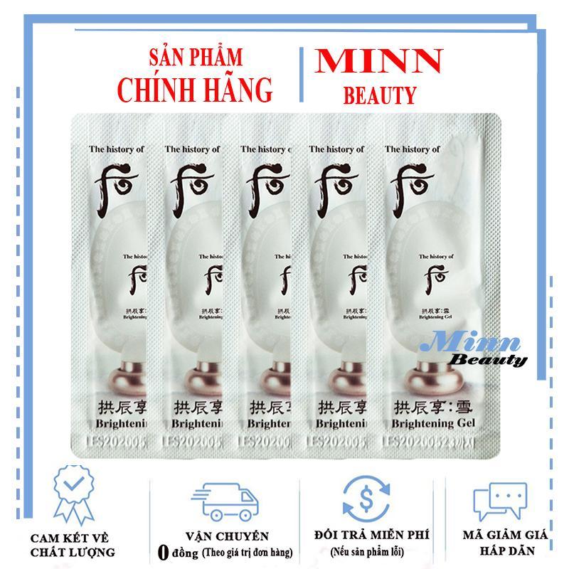 Combo 5 Sample Tẩy Tế Bào Chết Sáng Da The History Of Whoo Brightening Peeling Gel 1ml x 5