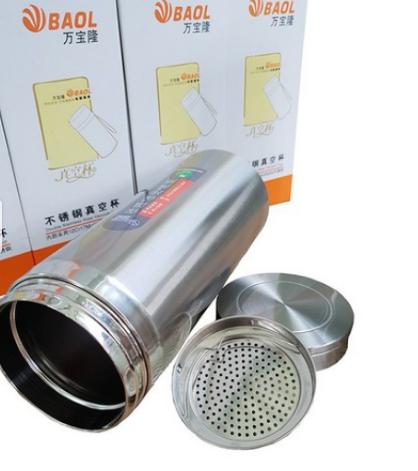 Bình giữ nhiệt inox 2 lớp 304 1200ml thương hiệu baol giữ lạnh 24h Thiết kế tiện dụng Có lưới inox chắn đá