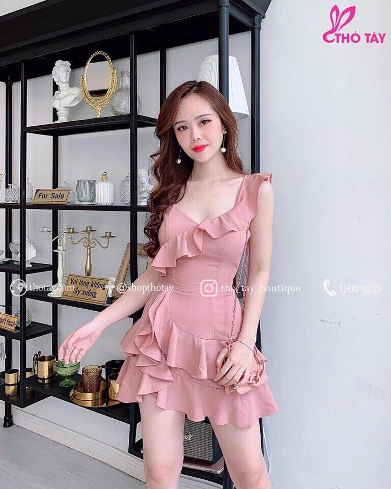 Đầm xòe bèo umi-QH