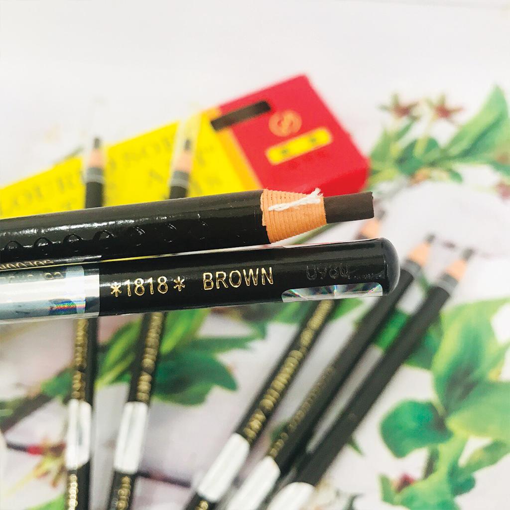 [HCM]Chì xé kẻ mày 2 tem cao cấp ( Màu Nâu )