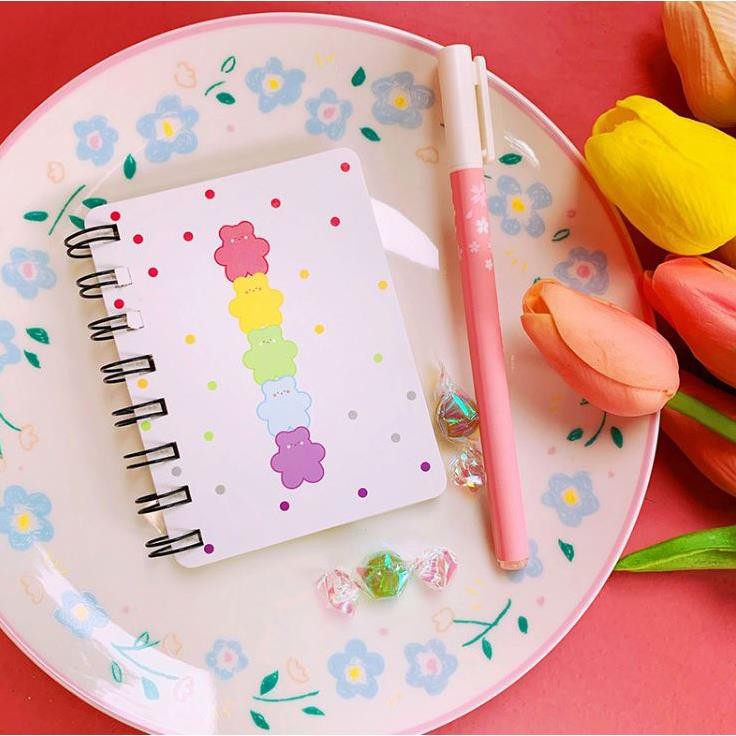 Sổ Tay Mini Cute Nhiều Màu Sắc A84