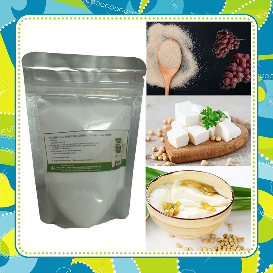 200g Đường nho Pháp nhập khẩu làm tàu hũ (tào phớ) đậu phụ đậu hũ non thơm ngon bổ dưỡng