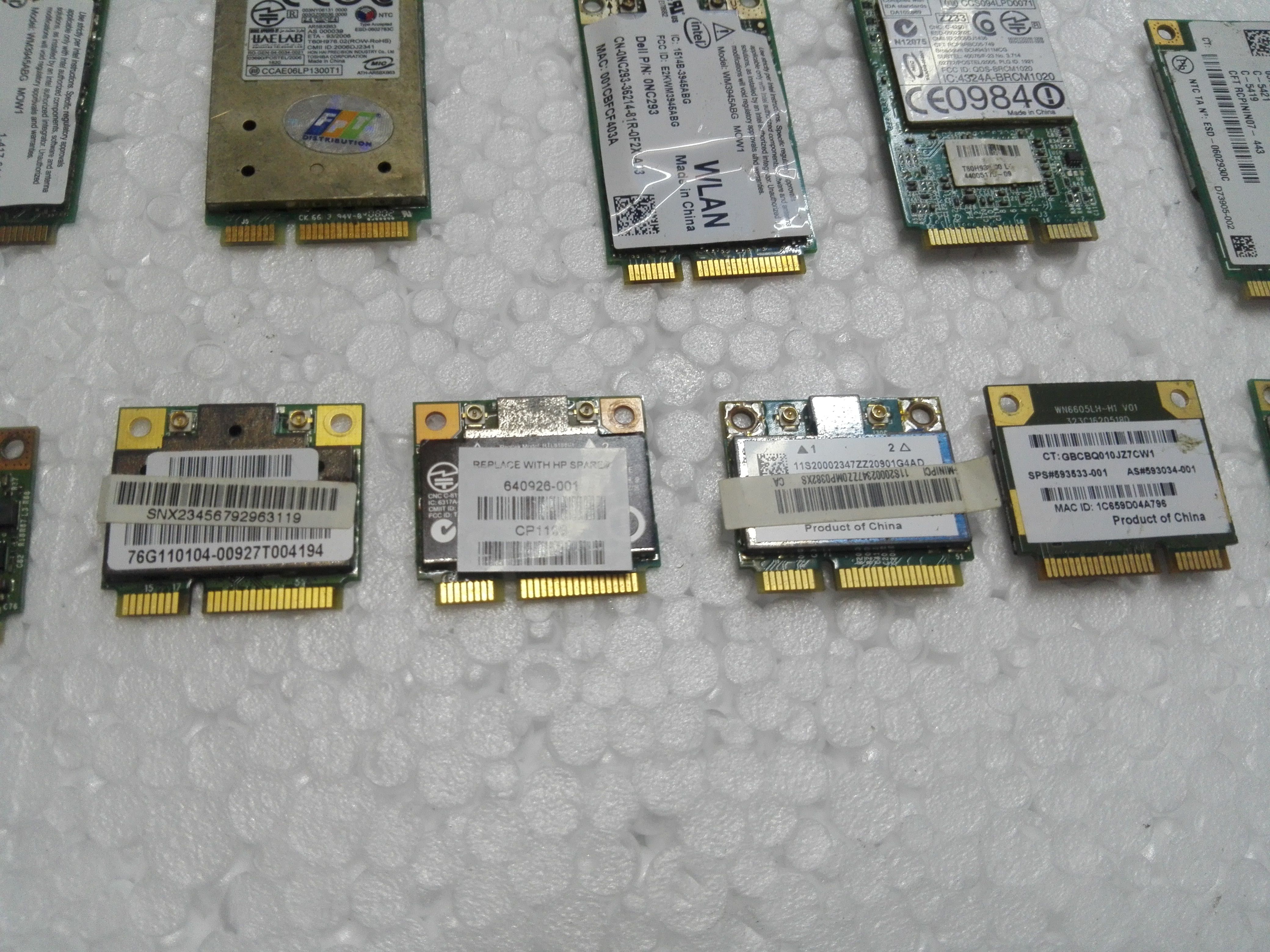 Card WIFI Máy Laptop chuẩn Mini PCI-E