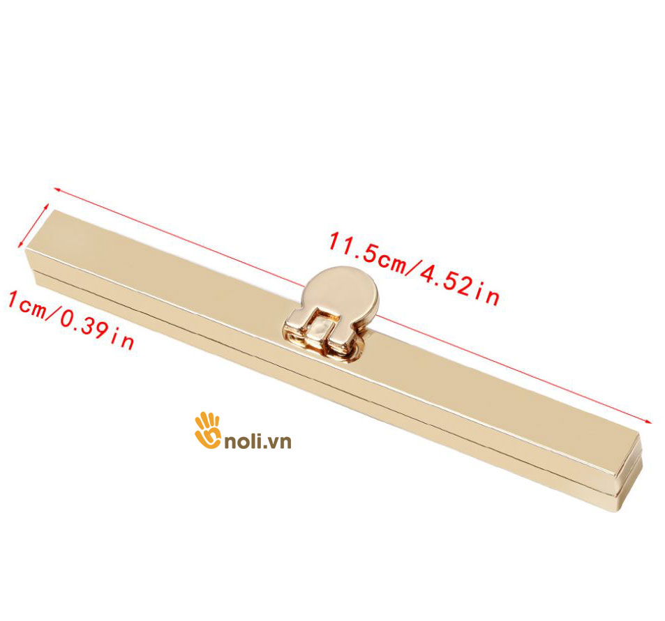 Khóa nẹp miệng túi 11.5cm