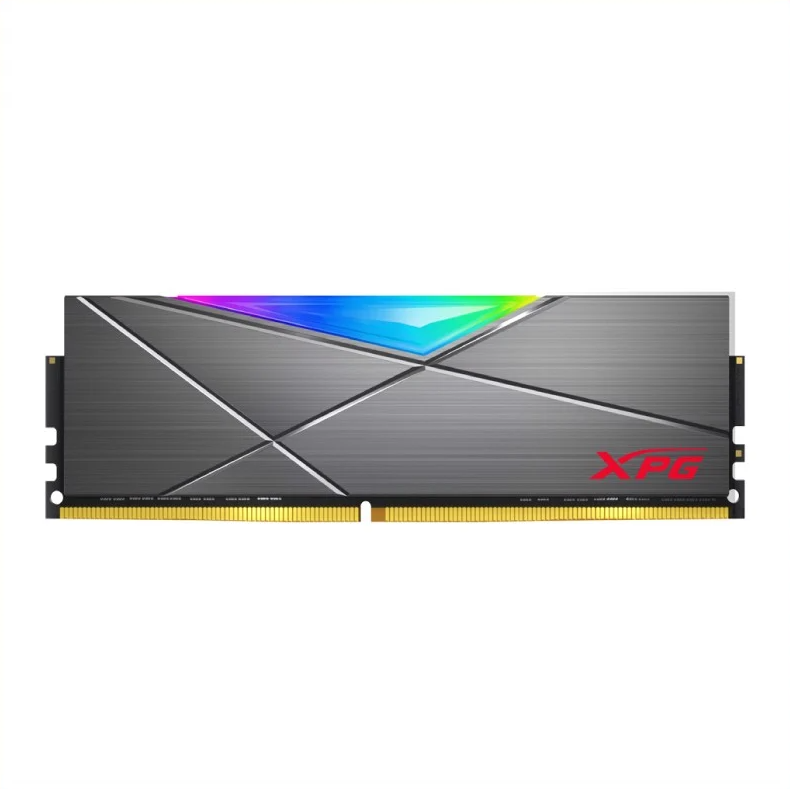 Ram máy tính adata ddr4 xpg spectrix d50 rgb 16gb bus 3200mhz white/grey -chính hãng