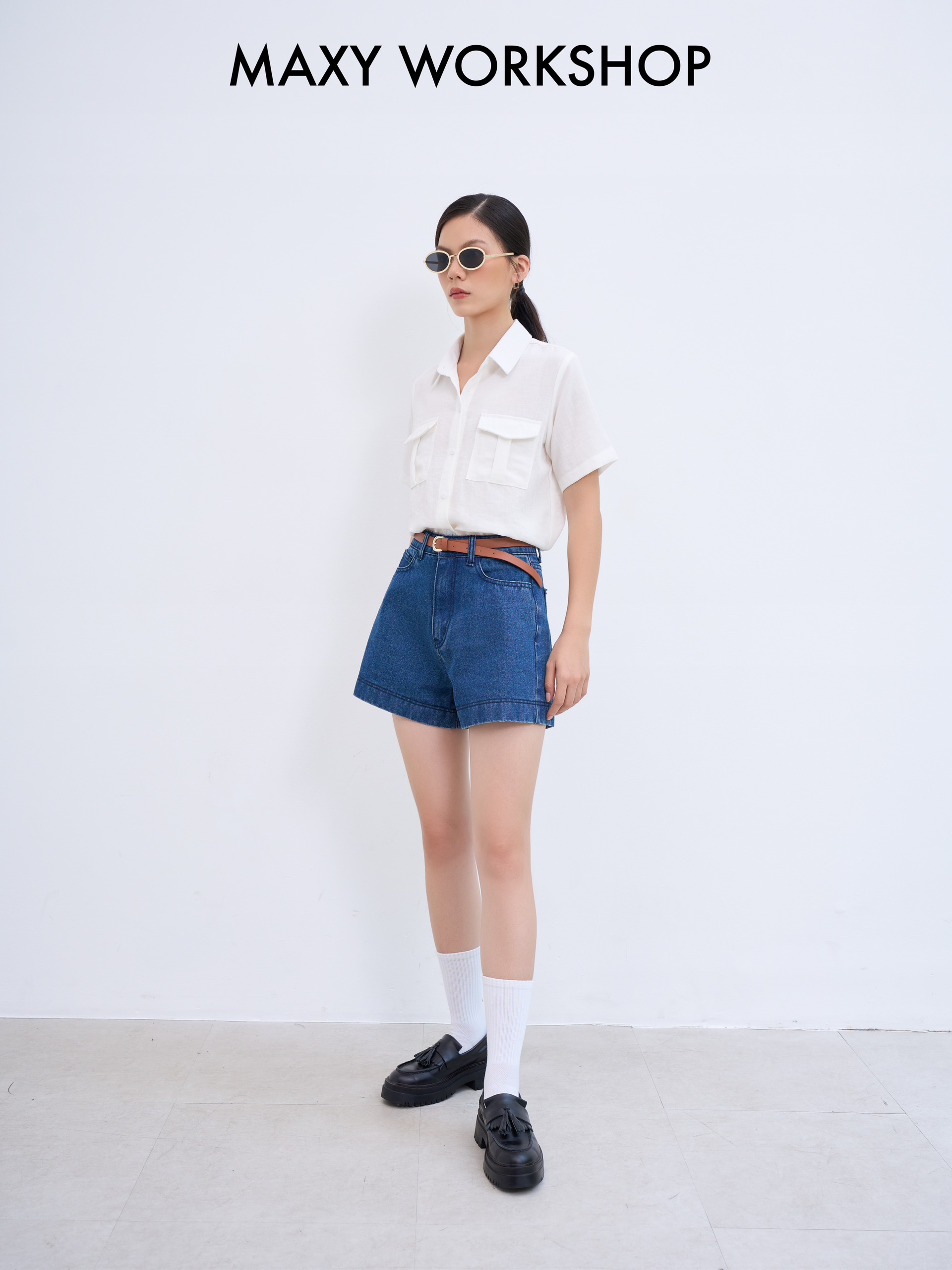 Quần short chất jeans cá tính Jeans Short Maxy Workshop
