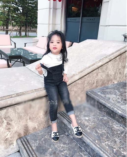 Yếm Jean thời trang cho bé từ 15-30kg