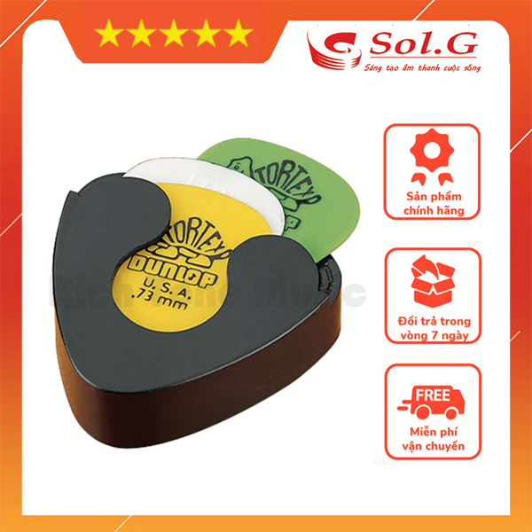 Hộp đựng pick Dunlop 5001 (Đen)