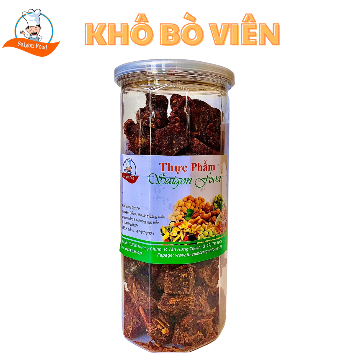 [HCM]500g khô bò viên - SAIGON FOOD