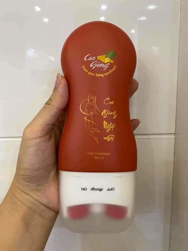 [HCM]Cao Gừng Nghệ Đỏ - Thanh Lăn Hủy Mỡ
