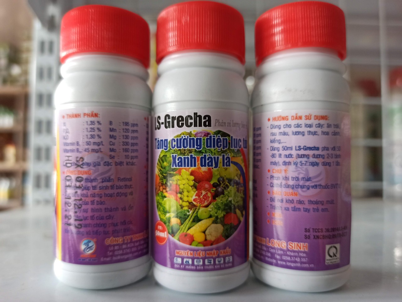 Phân vi lượng bón rễ - LS - Grecha - 50ml