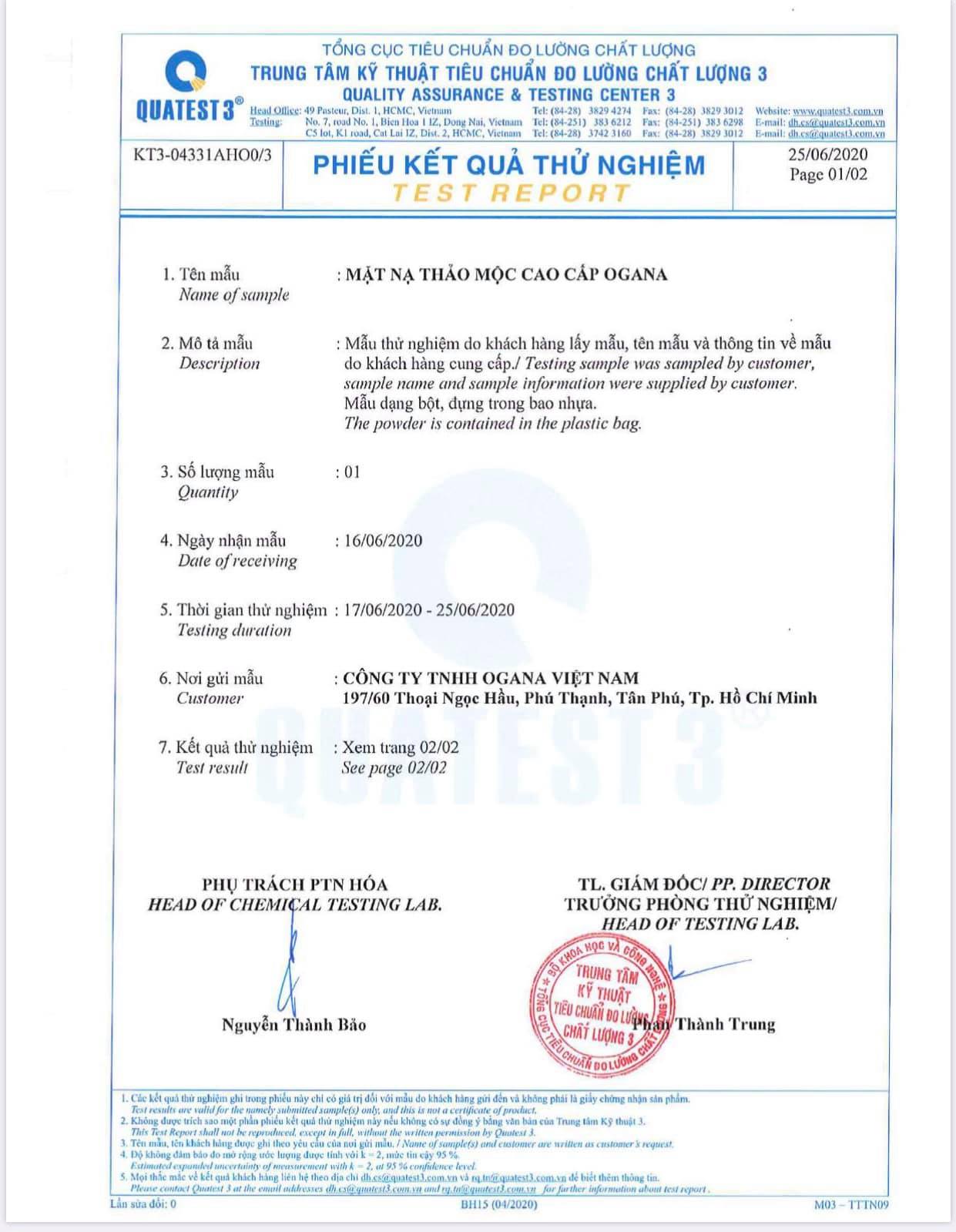 Mặt nạ Ogana