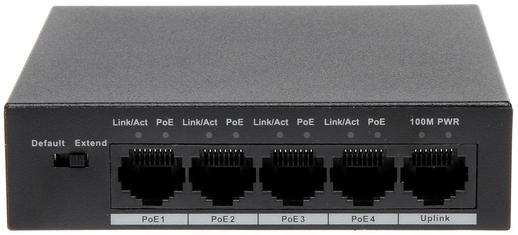 Switch POE 2 lớp 4 cổng Dahua PFS3005-4ET-36