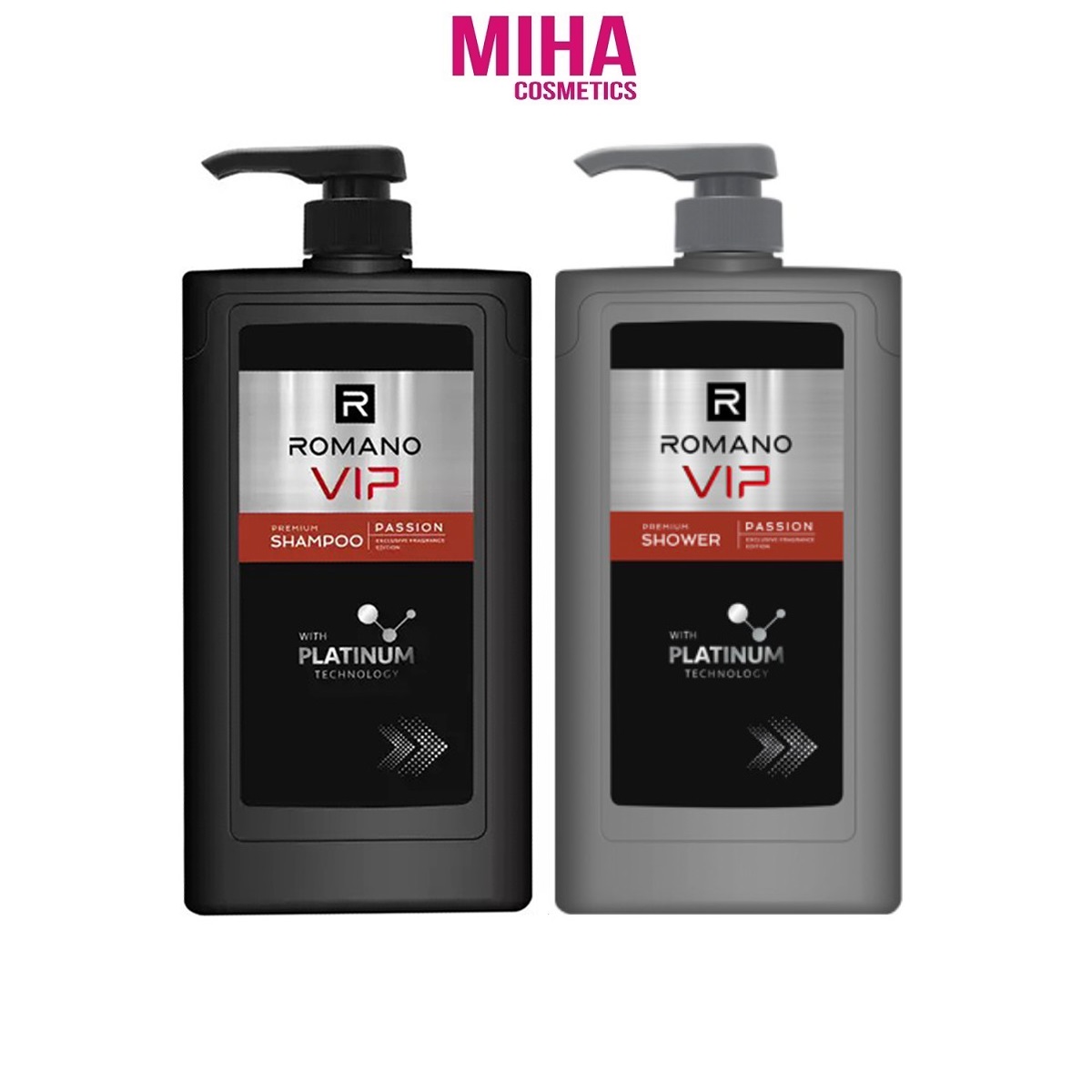 Sữa Tắm Hoặc Dầu Gội Nước Hoa Cao Cấp Romano VIP 650g