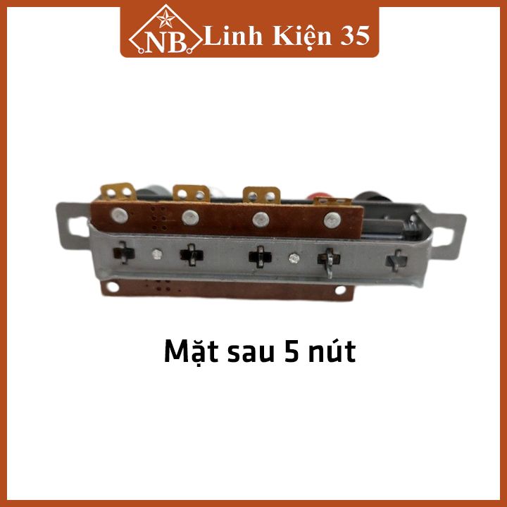 Công tắc số quạt 4 nút, 5 nút loại tròn, phím bấm quạt điện điều chỉnh tốc độ gió cho quạt cây, quạt bàn