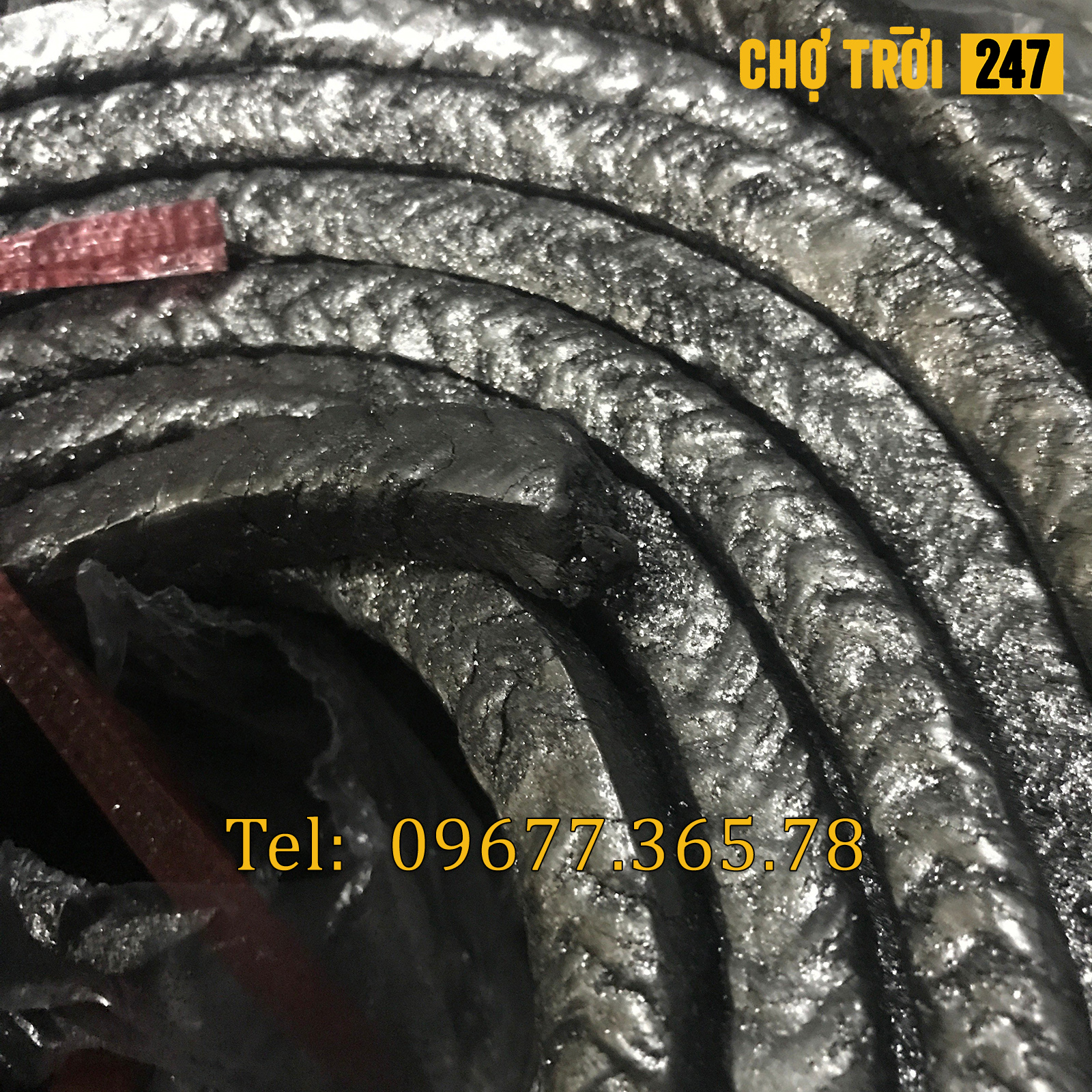 Dây amiang tẩm chì chịu nhiệt đủ kích thước (giá bán theo kg)