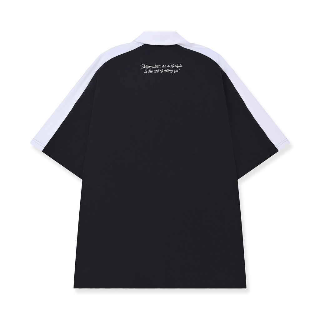 Áo Thun Polo N7 Newseven Minimalism V3 / Black